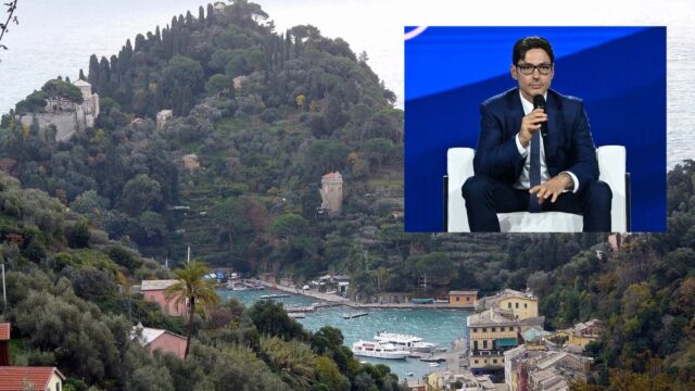 Pier Silvio Berlusconi interviene sui lavori di via San Sebastiano a Portofino