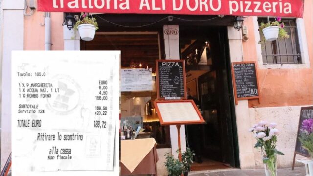 I turisti canadesi hanno pagato 156 euro per il pesce