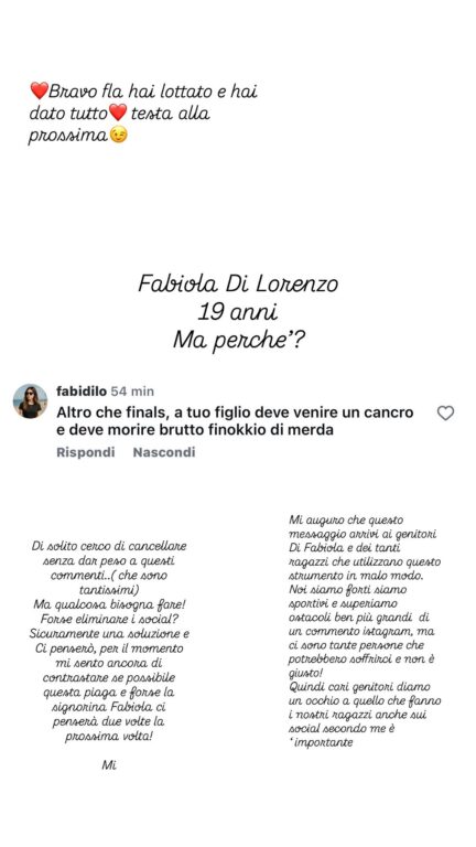 Le minacce di morte per la sconfitta di Cobolli
