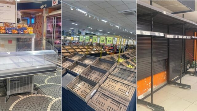 supermercati vuoti sud