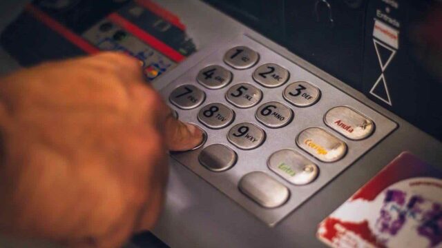 Tastierino Atm bancomat