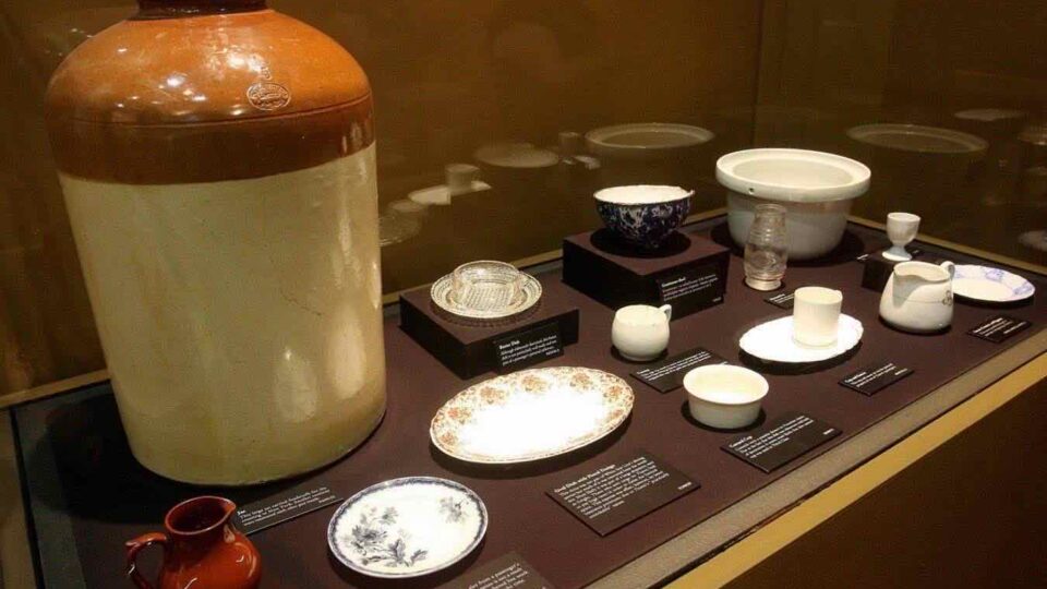 Gli oggetti ritrovati nel Titanic