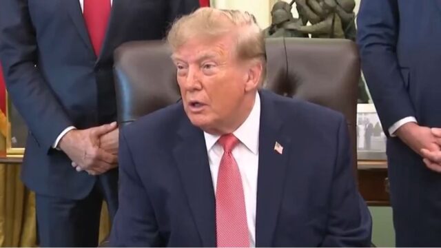 Il Presidente degli Stati Uniti Donald Trump