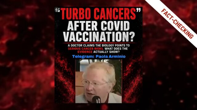 Perché la revisione dell’oncologo Dalgleish sul «turbo cancro» e i vaccini non ha basi scientifiche