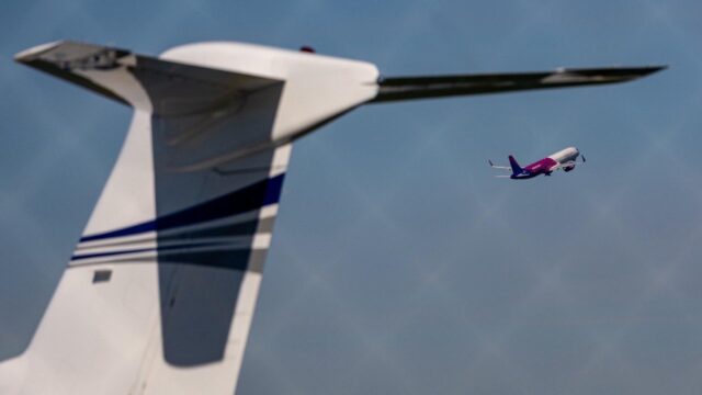 Coda dell'aereo Wizz air